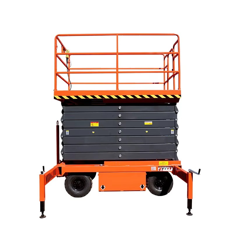 Scissor Lift Table Hydraulic - طاولة رفع هيدروليكية كهربائية متحركة للمستودعات