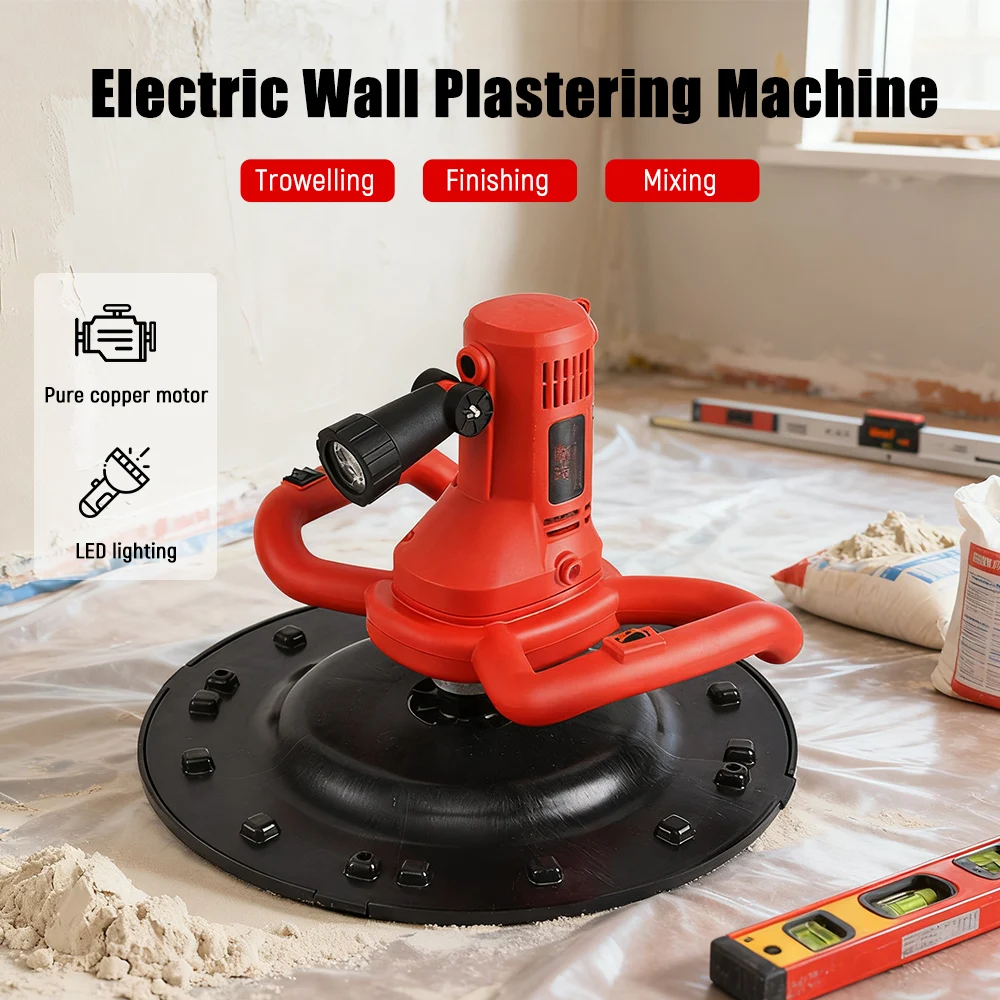 Power Trowel Concrete - آلة تشطيب الجدار الكهربائية عالية الطاقة،