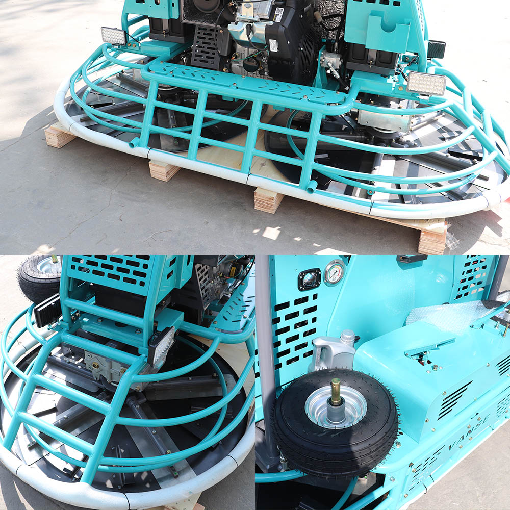 آلة تلميع الأرضيات الخرسانية ب - مراجعة Power Trowel Concrete وسعره