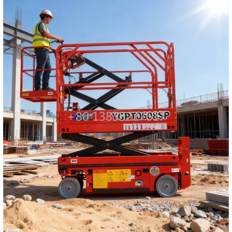 منصة رفع هيدروليكية ذاتية الدف - مراجعة Scissor Lift Table Hydraulic وسعره