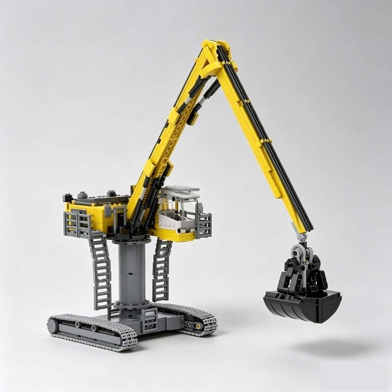 870 قطعة نموذج مركبة بناء ثقيل - مراجعة Heavy Equipment Certification وسعره
