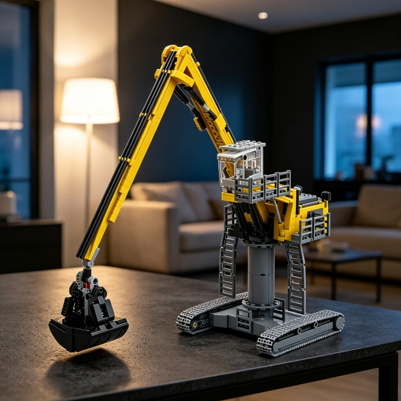 870 قطعة نموذج مركبة بناء ثقيل - مراجعة Heavy Equipment Certification وسعره