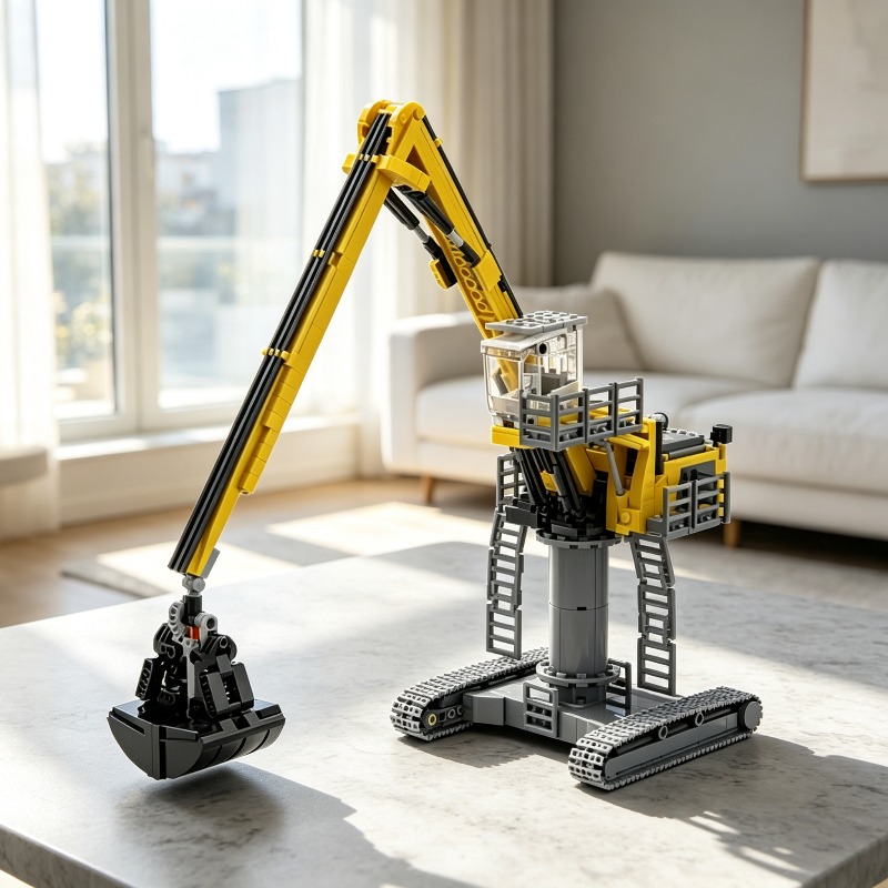 870 قطعة نموذج مركبة بناء ثقيل - مراجعة Heavy Equipment Certification وسعره