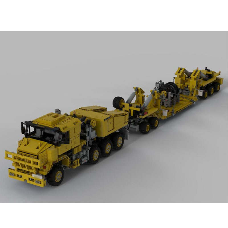 نموذج شاحنة نقل معدات ثقيلة جد - مراجعة Heavy Equipment Certification وسعره