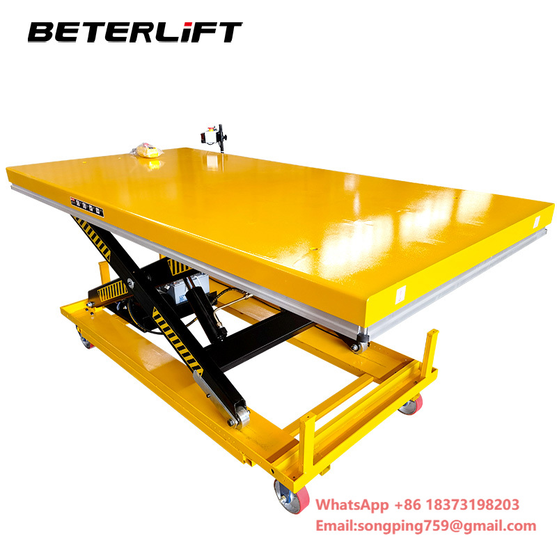 منصة رفع مقصية كهربائية هيدرول - مراجعة Scissor Lift Table Hydraulic وسعره