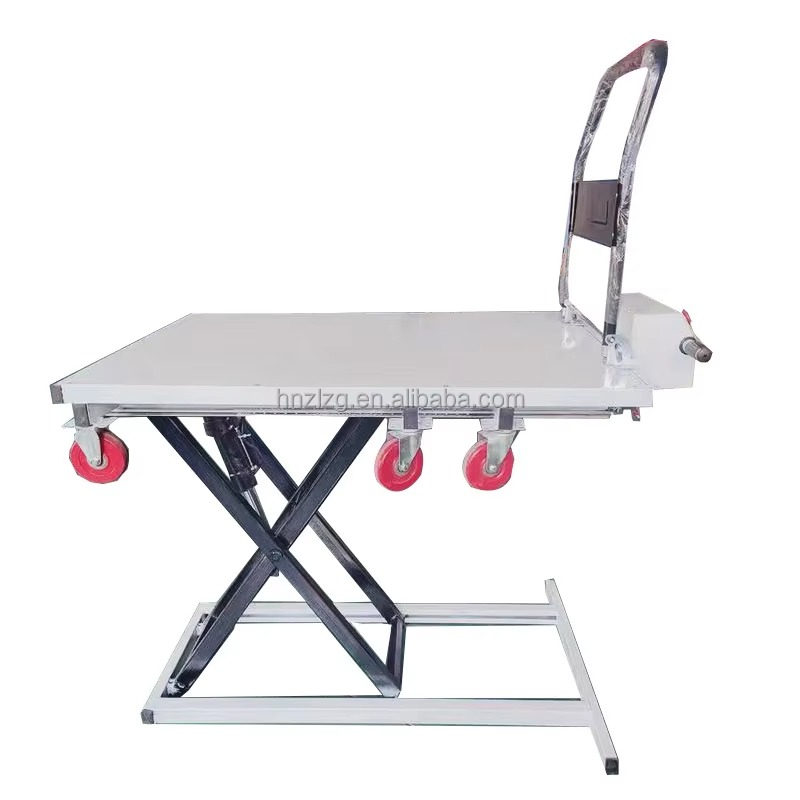 【الأكثر مبيعًا】منصة رفع كهربائ - مراجعة Scissor Lift Table Hydraulic وسعره