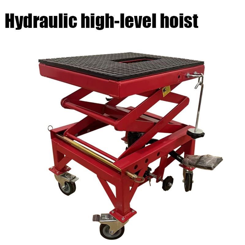 طاولة رفع هيدروليكية للدراجات  - مراجعة Scissor Lift Table Hydraulic وسعره
